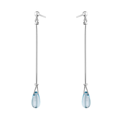 Georg Jensen Vivianna Torun Celebration Lange Øreringe Sølv