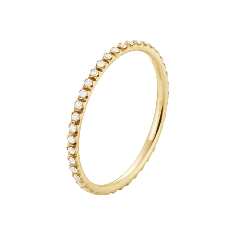 Georg Jensen Signature Diamonds Ring 18 kt. Guld m. Brillanter