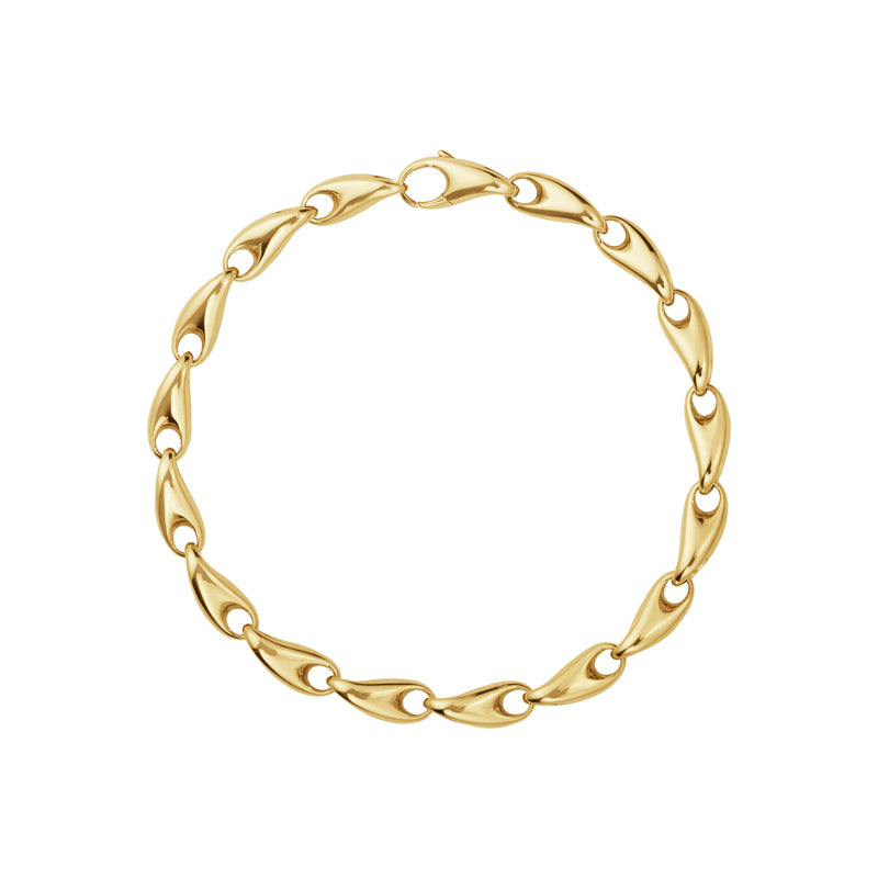 Georg Jensen Reflect Armbånd, Smalt Guld 18 kt.
