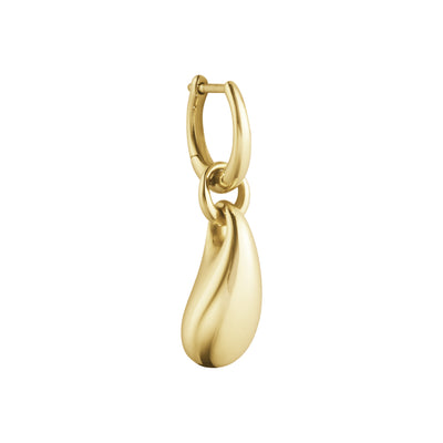 Georg Jensen Reflect Single Drop Ørering 18 kt. Guld