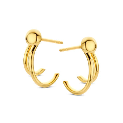 Spirit Icons Jaida Øreringe 14 kt. Guld