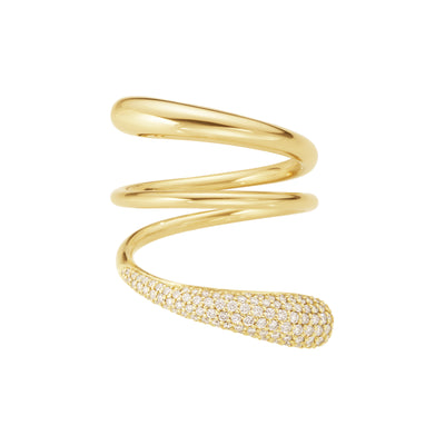 Georg Jensen Mercy Twist Ring 18 kt. Guld
