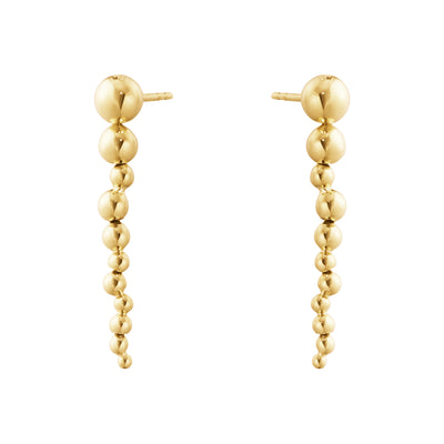 Georg Jensen Moonlight Grapes Lange Øreringe 18 kt. Guld