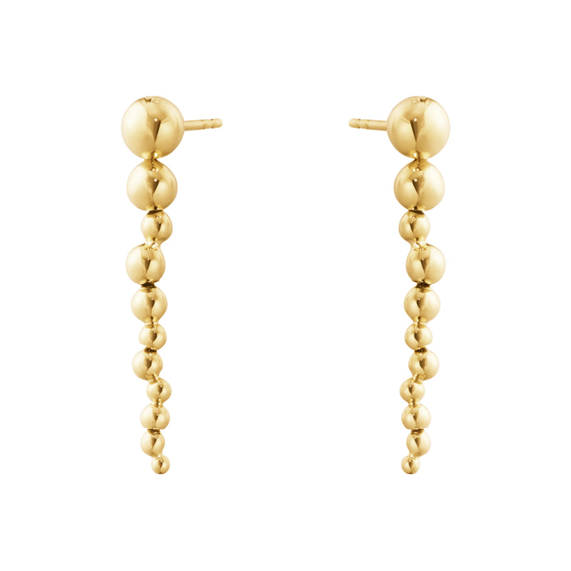 Georg Jensen Moonlight Grapes Lange Øreringe 18 kt. Guld