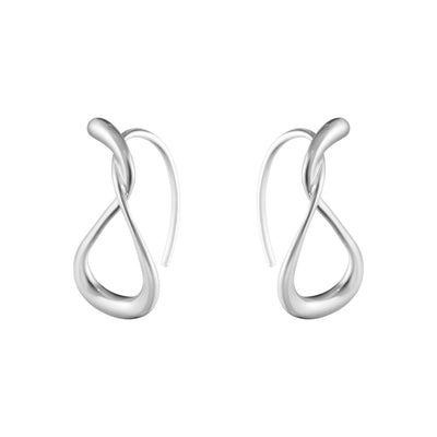 Georg Jensen Mercy Small Hoop Øreringe Sølv