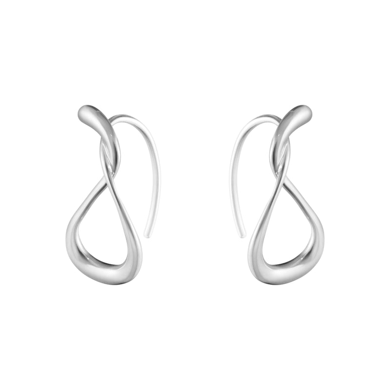 Georg Jensen Mercy Small Hoop Øreringe Sølv