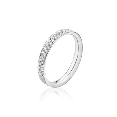 Georg Jensen Magic Kombinations Ring 18 kt. Guld/Hvidguld m. Brillanter