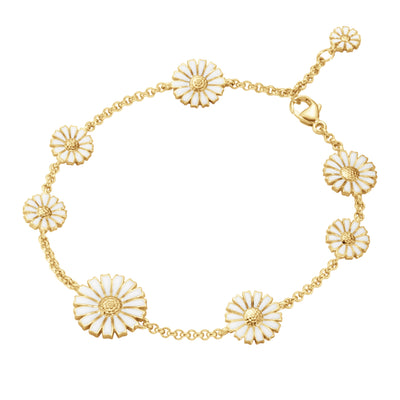 Georg Jensen Daisy Armbånd Forgyldt Sølv