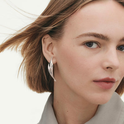 Georg Jensen Vivianna Torun Celebration Øreringe Sølv