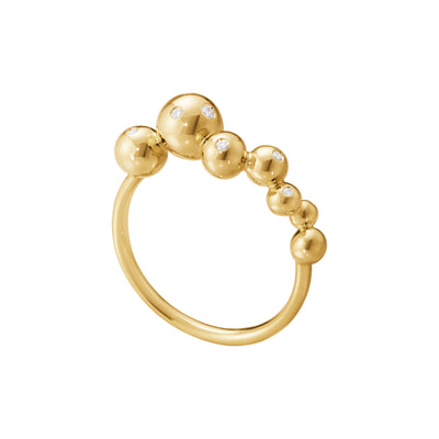 Georg Jensen Moonlight Grapes Ring 18 kt. Guld
