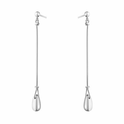 Georg Jensen Vivianna Torun Celebration Lange Øreringe Sølv