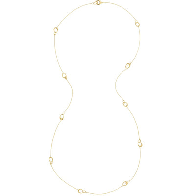 Georg Jensen Offspring Sautoir Halskæde 18 kt. Guld