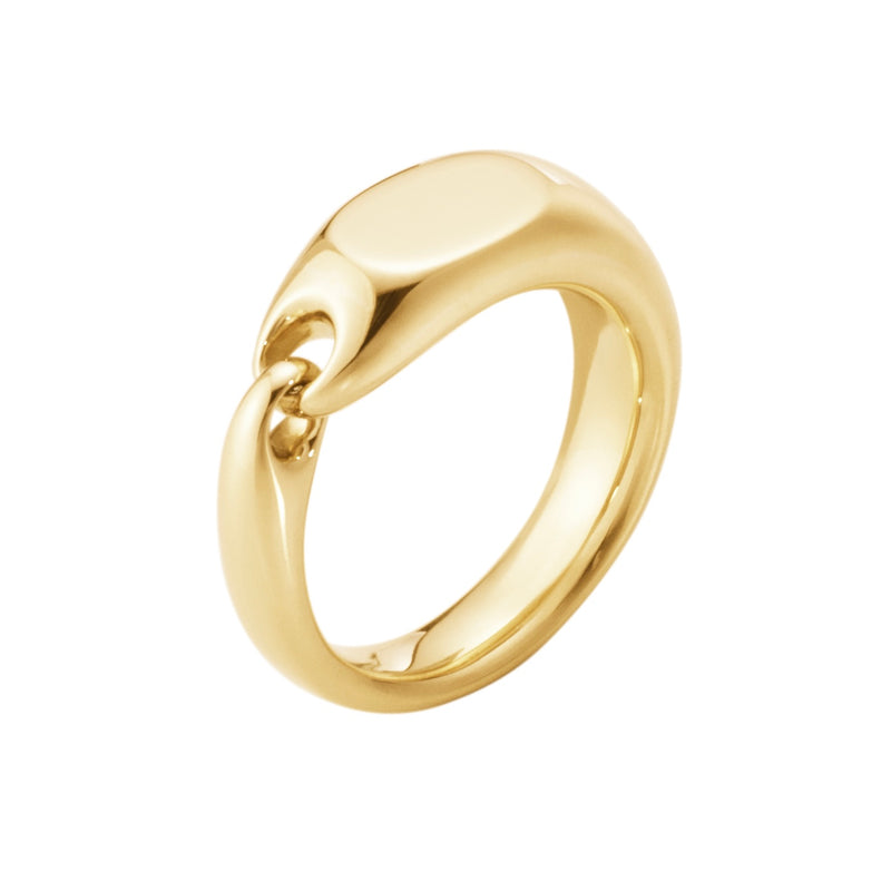 Georg Jensen Reflect Signet Ring 18 kt. Guld