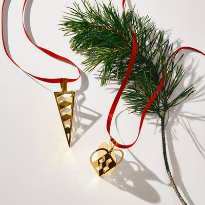 Georg Jensen 2025 Ornamentsæt Hjerte & Kræmmerhus