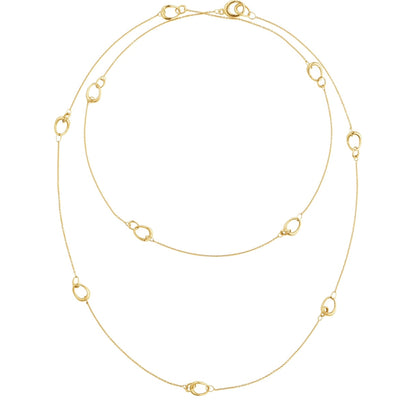 Georg Jensen Offspring Sautoir Halskæde 18 kt. Guld