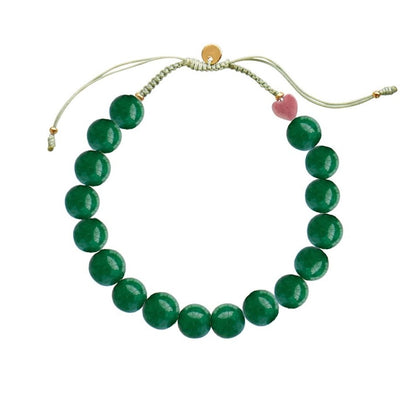 Stine A Cherrie Bon Bon Happy Green Armbånd Forgyldt Sølv