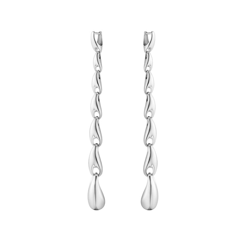 Reflect Extra Long Øreringe Sølv Georg Jensen