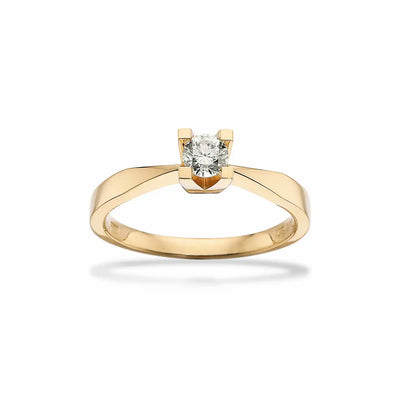 Scrouples Kleopatra Ring 14 kt. Guld 0,25 ct.