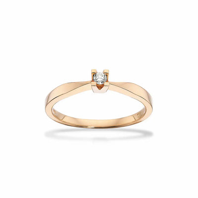 Scrouples Kleopatra Ring 14 kt. Guld 0,05 ct.