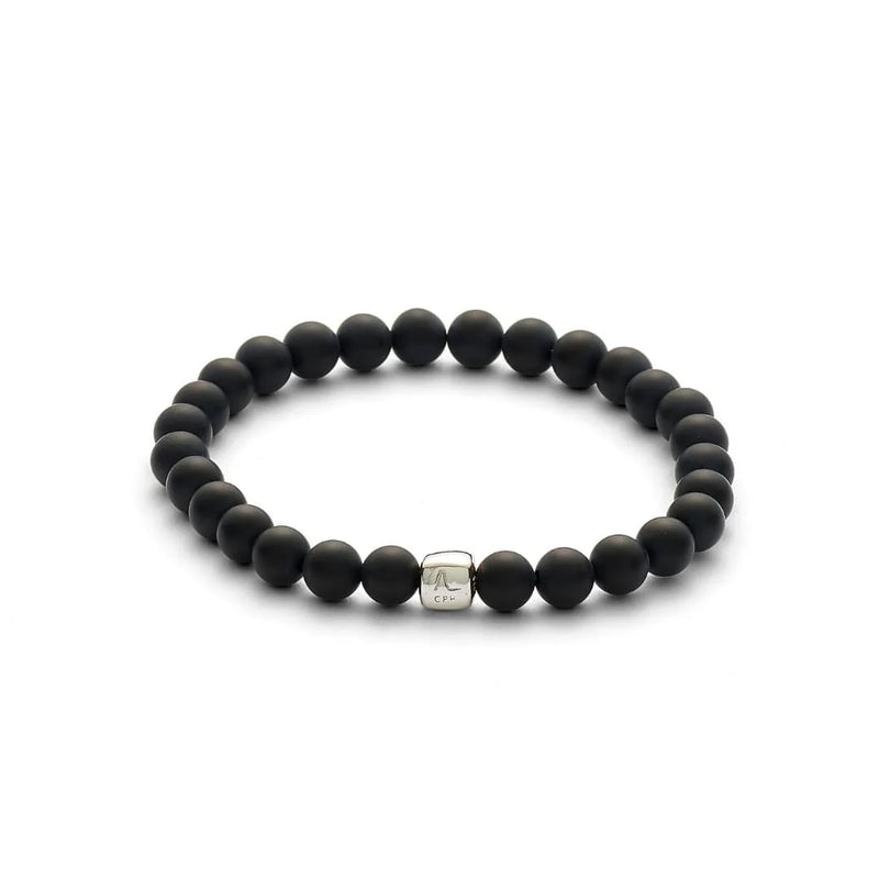 Alexander Lynggaard Cph ColorUp Onyx Matte Armbånd (6mm.)
