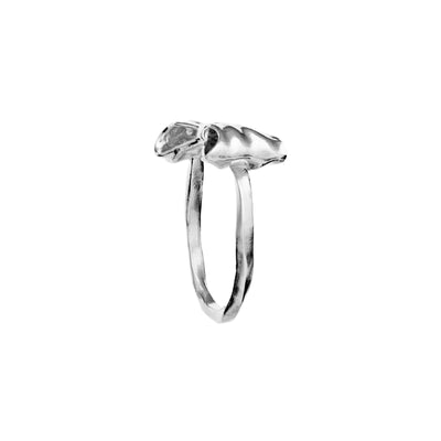 Maanesten Satin Ring Sølv