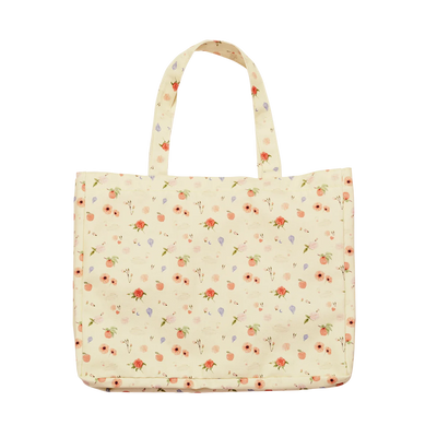 Maanesten Big Canvas Totebag Roses and Shells