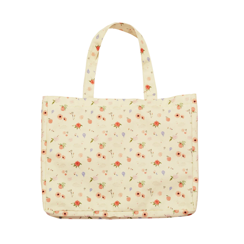 Maanesten Big Canvas Totebag Roses and Shells