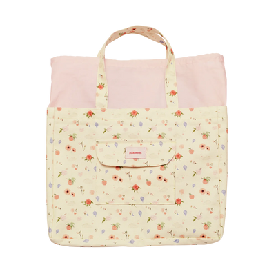 Maanesten Big Canvas Totebag Roses and Shells