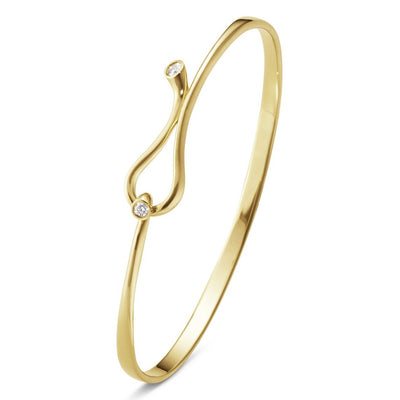 Georg Jensen Magic Armring 18 kt. Guld m. Diamanter