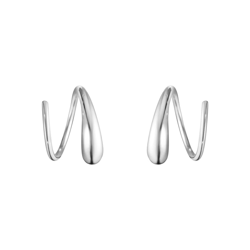 Georg Jensen Mercy Swirl Øreringe Sølv