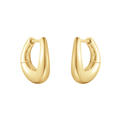 Georg Jensen Offspring Small Creol Øreringe 18 kt. Guld