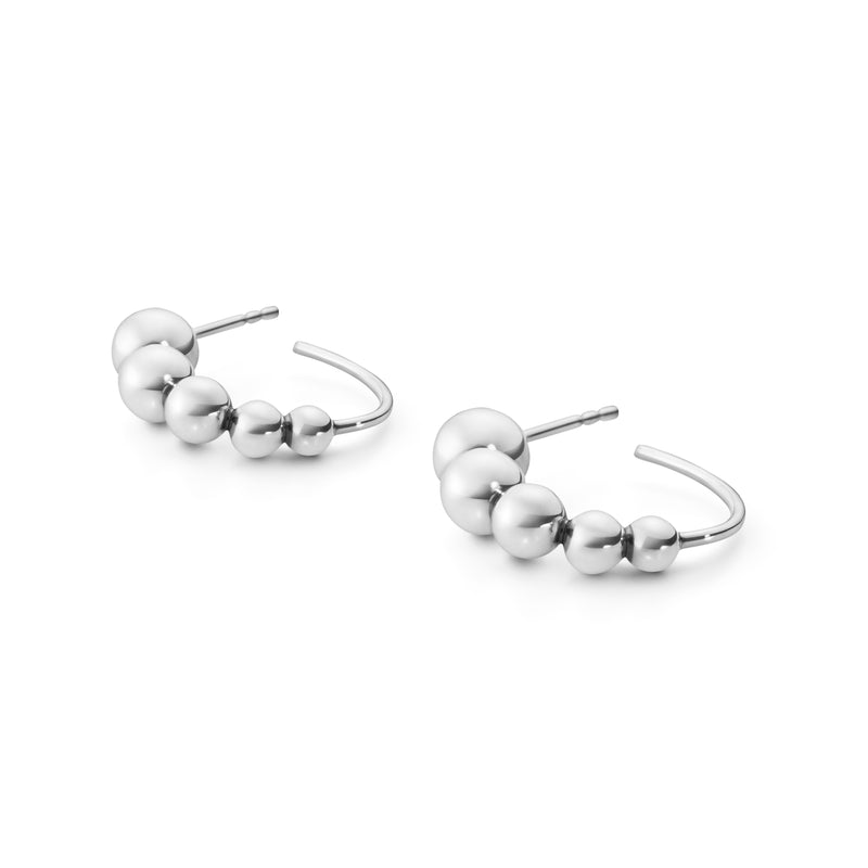Georg Jensen Moonlight Grapes Creol Øreringe Sølv