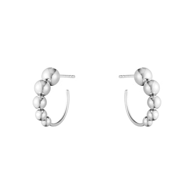 Georg Jensen Moonlight Grapes Creol Øreringe Sølv