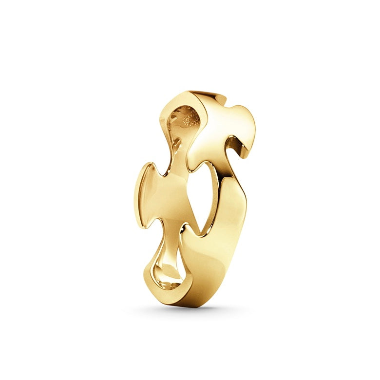 Georg Jensen Fusion Center Ring 18 kt. Guld