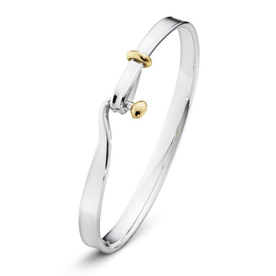 Georg Jensen Torun Armring - Sølv m. 18 kt. Guld