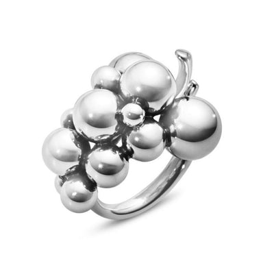 Georg Jensen Moonlight Grapes Ring Medium Sølv