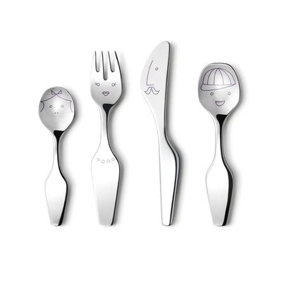 Georg Jensen Alfredo Twist Family Barnebestik - Stål