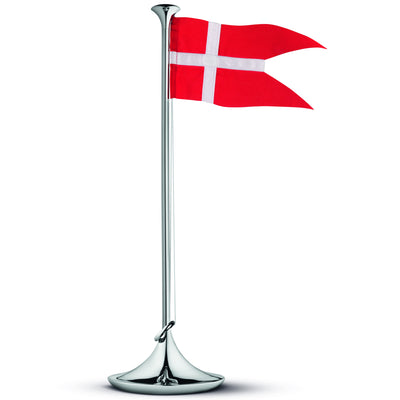 Georg Jensen Georg Flagstang Stål m. Dannebrogsflag