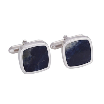 Son of Noa Manchet Knapper Rhodineret Sølv m. Sodalite