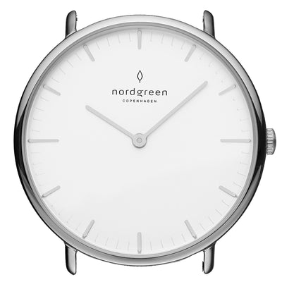 Nordgreen - Native White Dial - 32mm / Silver