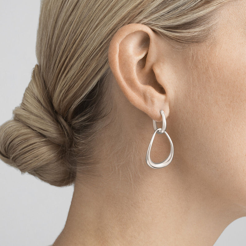 Georg Jensen Offspring Øreringe Sølv