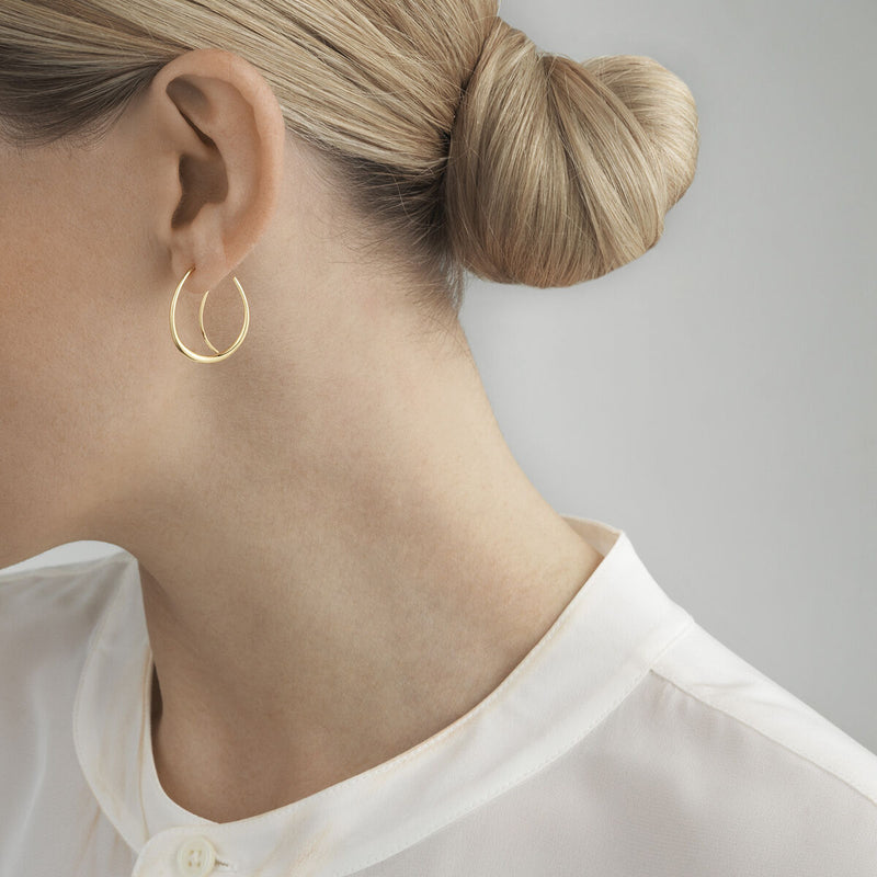 Georg Jensen Offspring Øreringe 18 kt. Guld