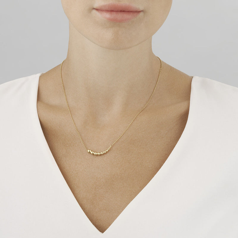 Georg Jensen Moonlight Grapes Halskæde 18 kt. Guld