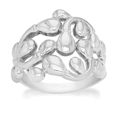 Rabinovich Dancing Drops Ring Sølv