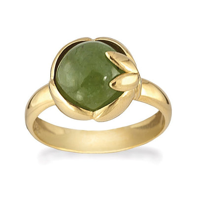 Rabinovich Arch Ring Forgyldt Sølv