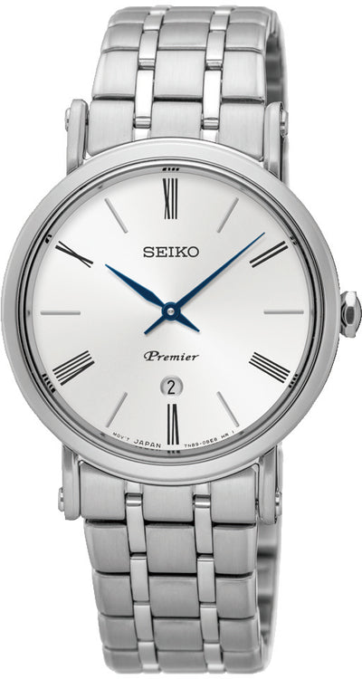 Seiko Premier Dame Ur - Stål m. Lænke SXB429P1