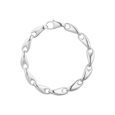 Georg Jensen Reflect Medium Link Armbånd Sølv