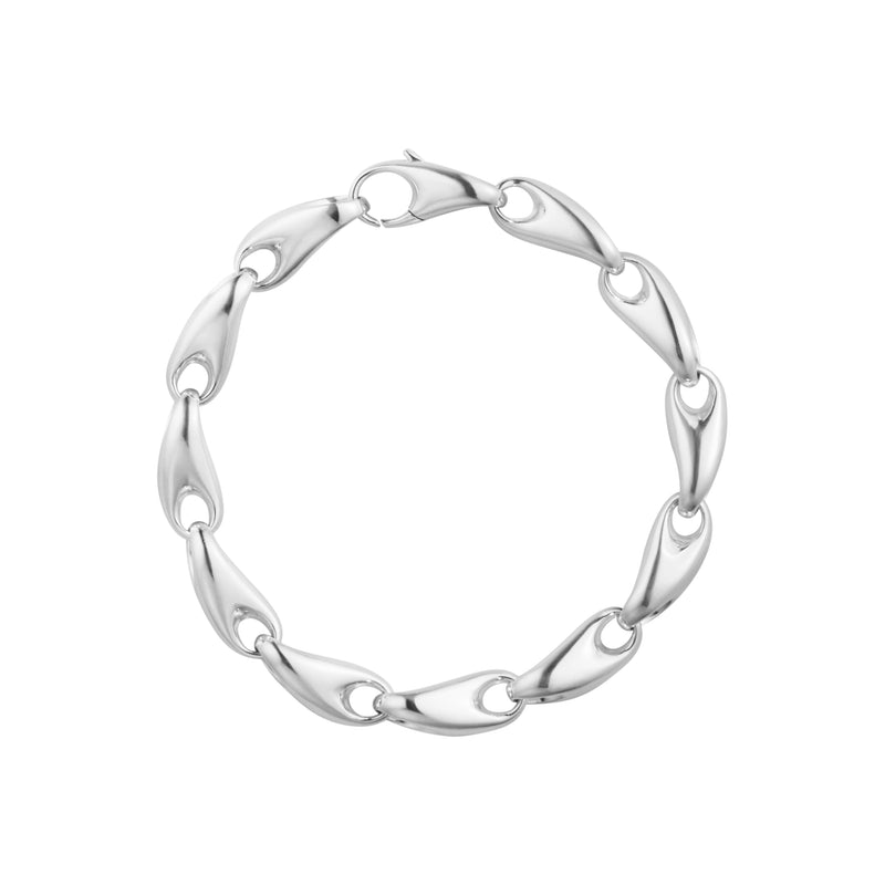 Georg Jensen Reflect Medium Link Armbånd Sølv
