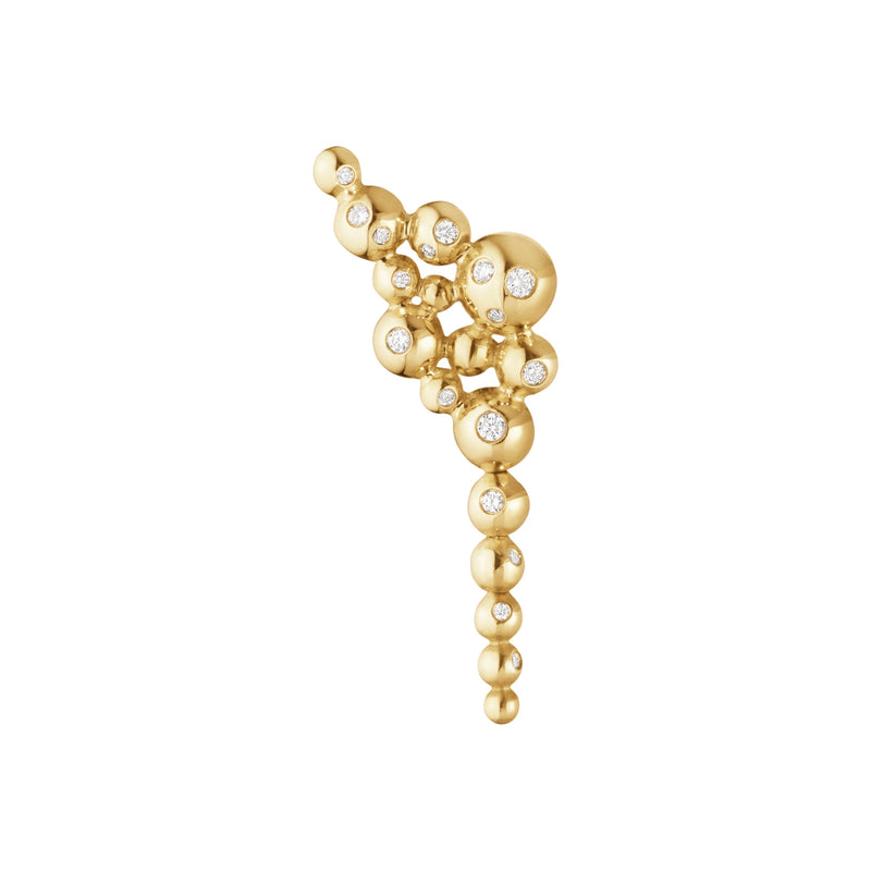 Georg Jensen Moonlight Grapes Ørering 18 kt. Guld (Højre)
