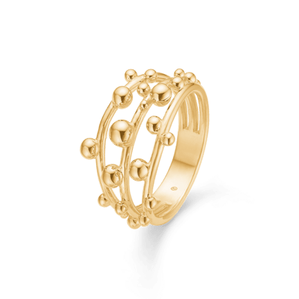 Mads Z Bubbles Ring 14 kt. Guld